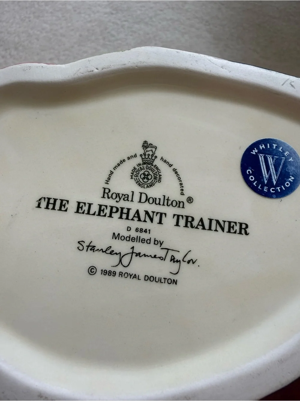 Vintage Royal Doulton Toby Character Jug The Elephant Trainer